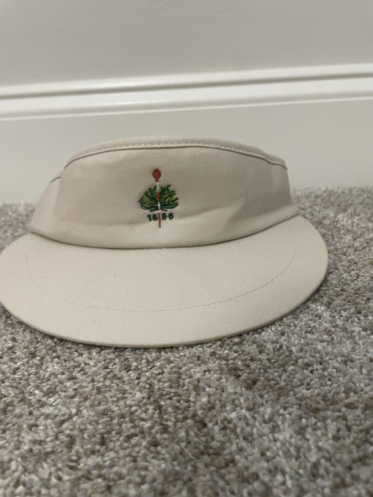 Merion Golf Club Tan Viser Hat Cap Adjustable Strap