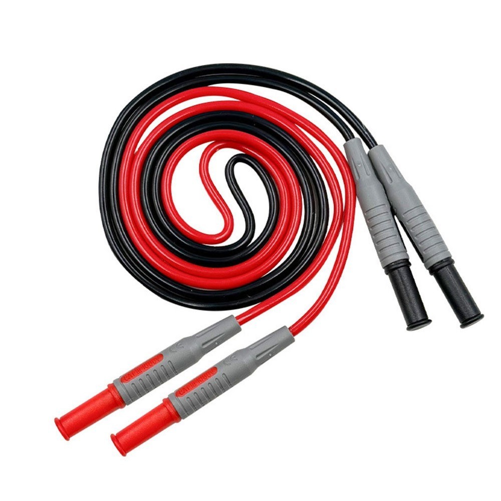 Flexible Power Test Line with Soft Silicone Cable and Double Connectors