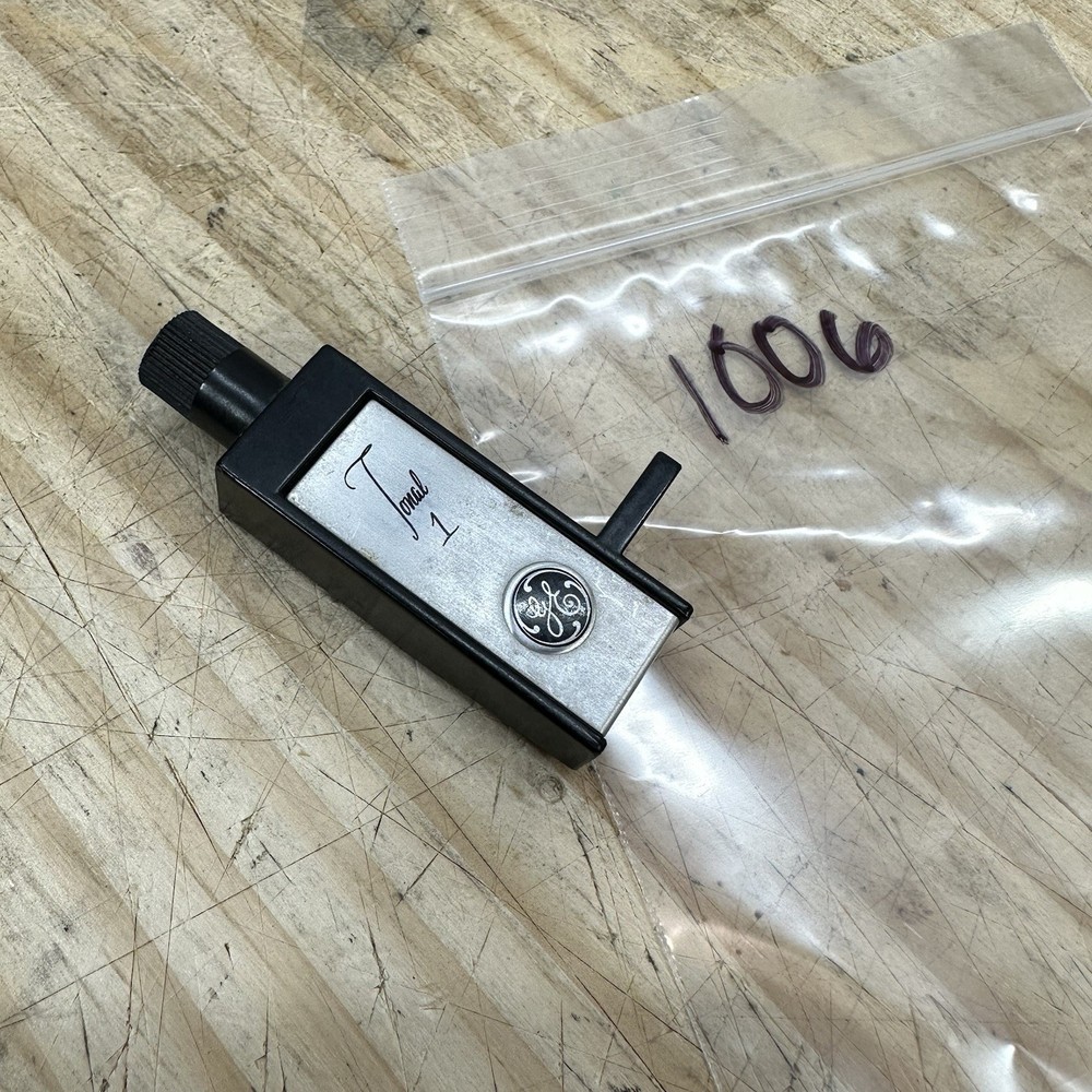 Vintage GE Turntable Headshell Tonal 1 Headshell