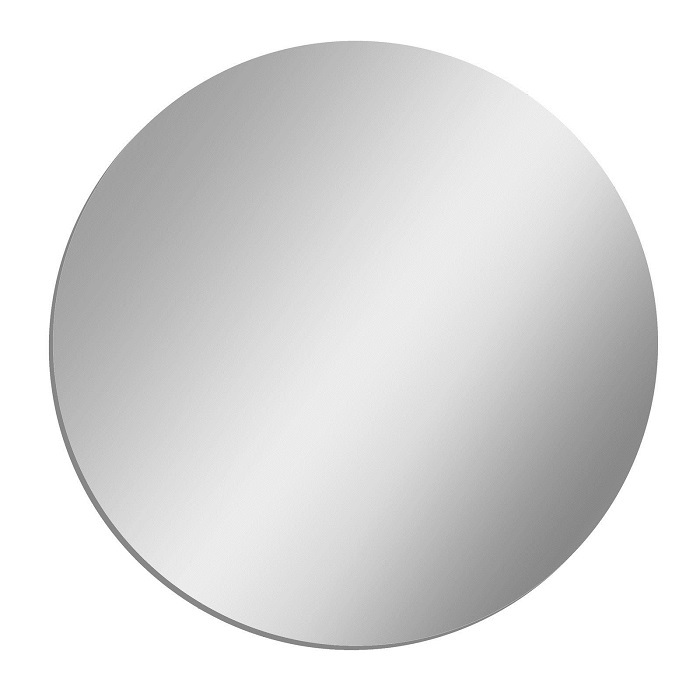 Acrylic Circle Disc - 1/8" Thick - Silver Mirror - 12" Diameter