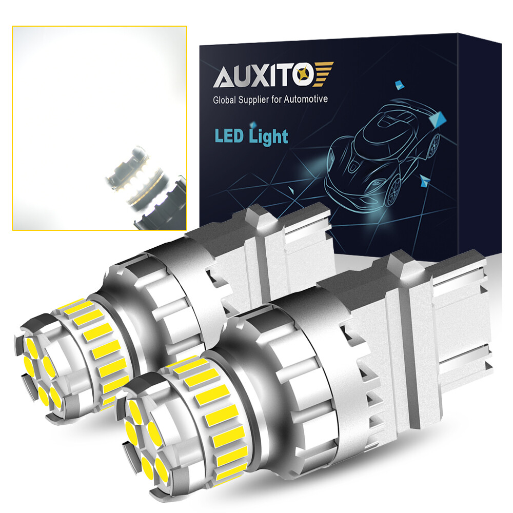 3157 LED Back Up Reverse Lights Bulbs White for Chevy Silverado 1500 1999-2013