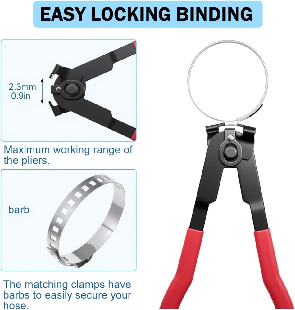 CV Boot Banding Tool - ATV CV Joint Axle Boot Clamp Pliers Tool, CV Axle Boot...
