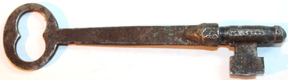 Antique Norwalk Lock Co. Skeleton Key – 2.375" ~ Marked