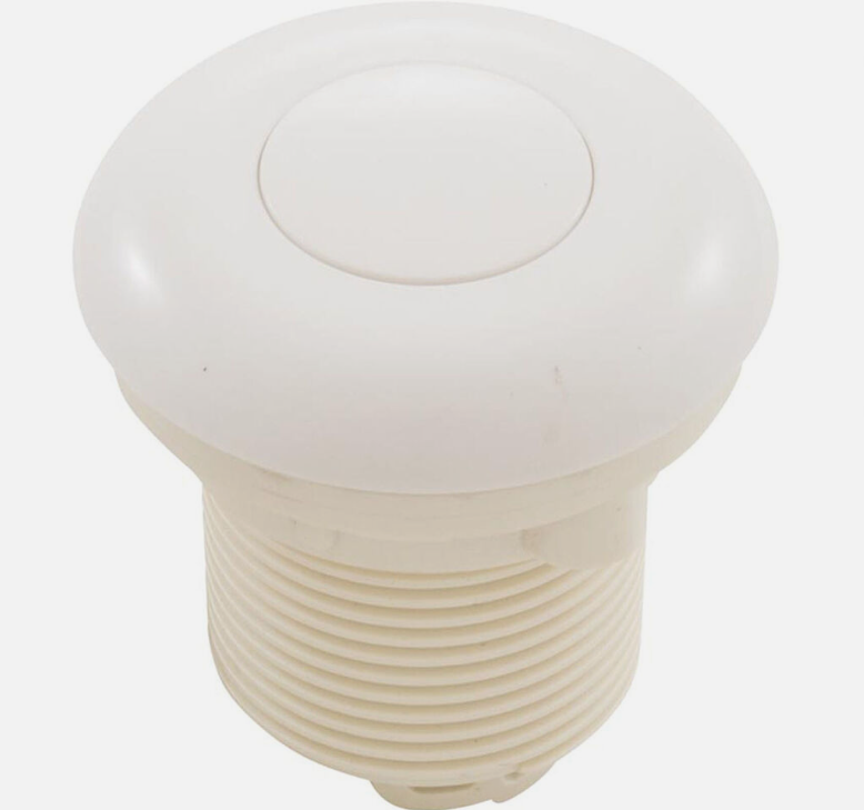 HSA-101 White Air Button Assembly fits HydraBath HSA model