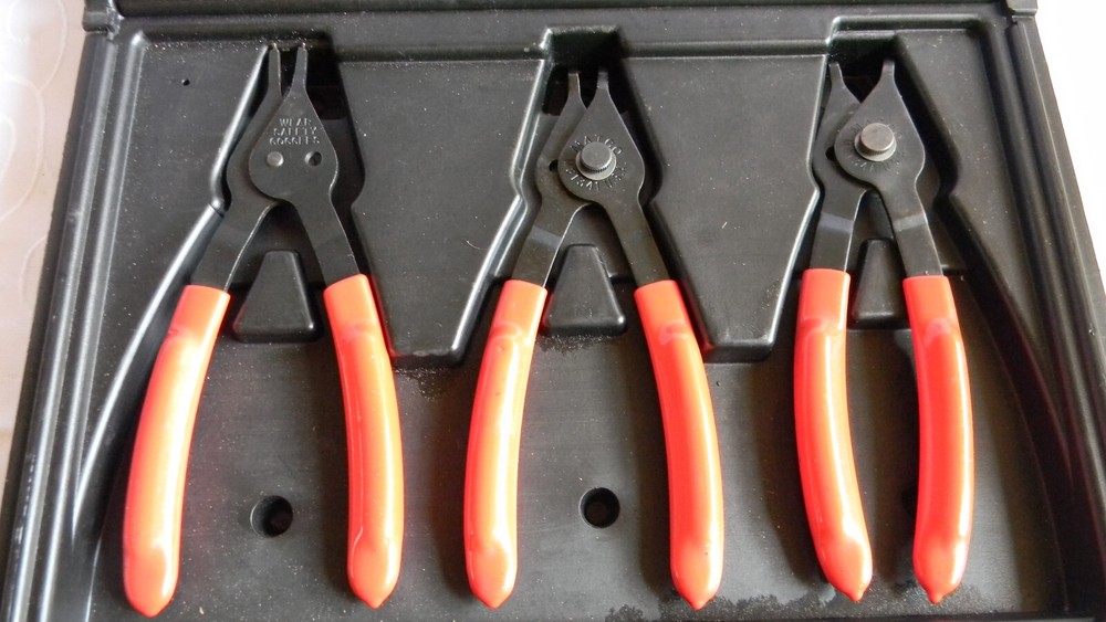 MATCO TOOLS 9PC COMBINATION INTERNAL/EXTERNAL SNAP RING PLIER SET #MST960