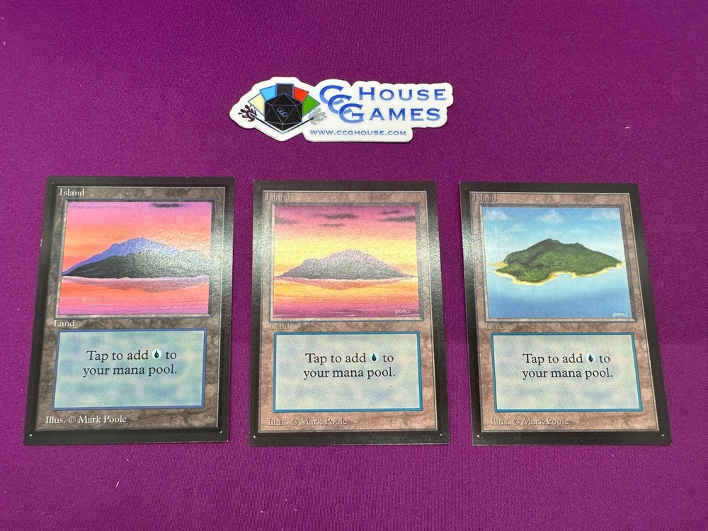 Collector's Edition Beta Complete Basic Land Set (15 Different Cards) *CCGHouse*