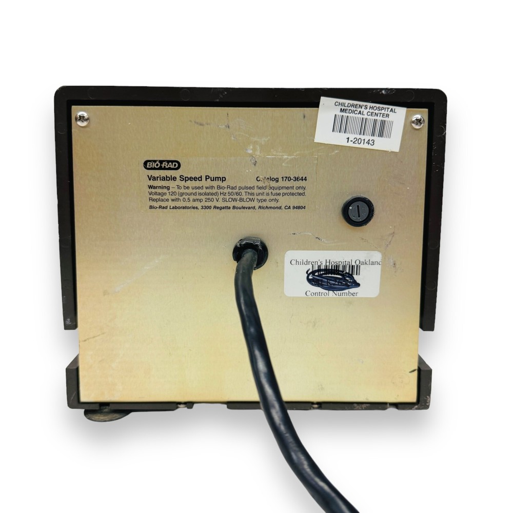 Bio-Rad 170-3644 Variable Speed Pump