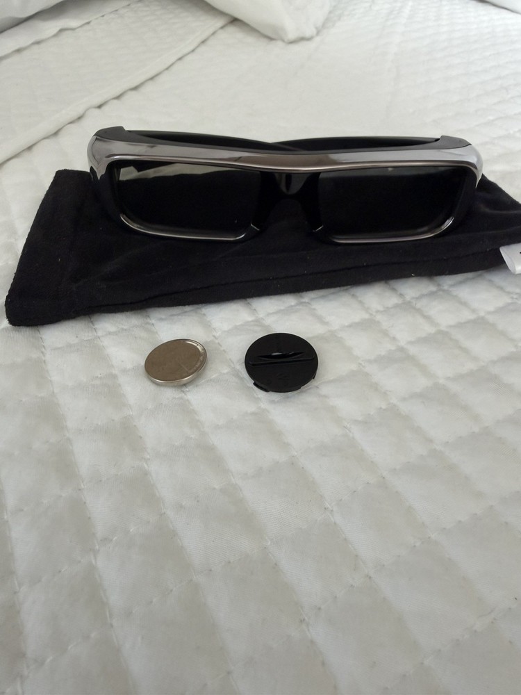 Sony TDG-BR100 3D Active Glasses *ONE Pair* With Soft Case - UNTESTED