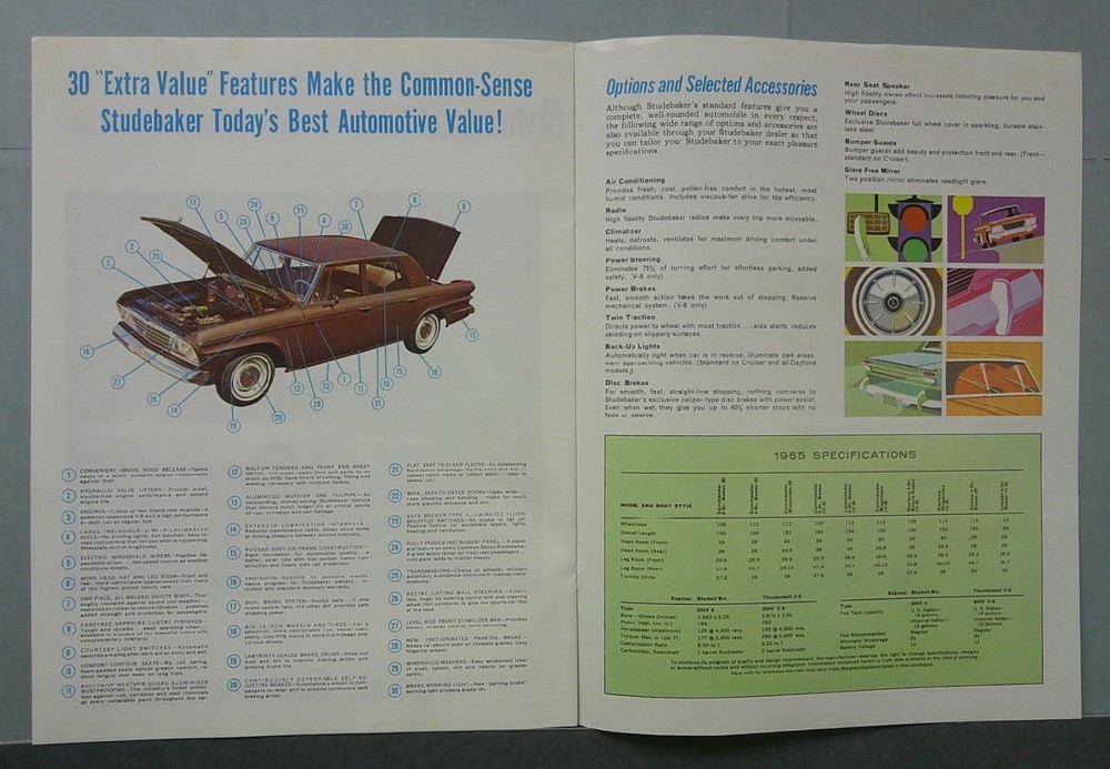 1965 Studebaker Sales Catalog