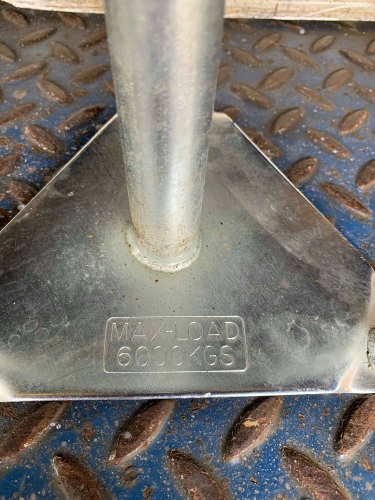 Static Caravan Medium Axle Stand Mobile Home Siting Chassis 12" - 16.5"