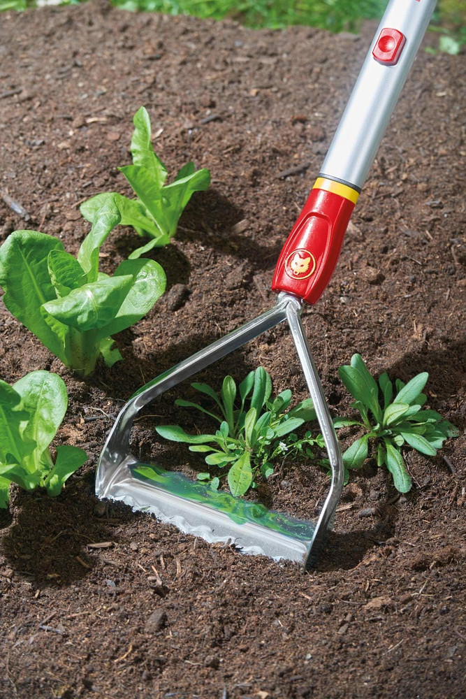 Wolf-Garten RFM15 Multi-Change Push/Pull Weeder Cultivation Tool Head, Red, 15 C
