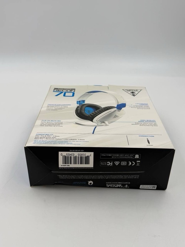 🔥 Turtle Beach Recon 70 Wired Gaming Headset PS4 PS5 Xbox Switch PC