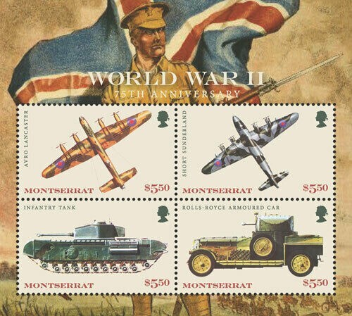 Montserrat Scott #'s 1412 MNH
