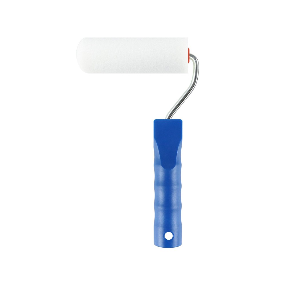 XDT Foam Paint Roller 10Pc Set 7Pc 4" Replacement Roller 2Pc Handle 1Pc Tray