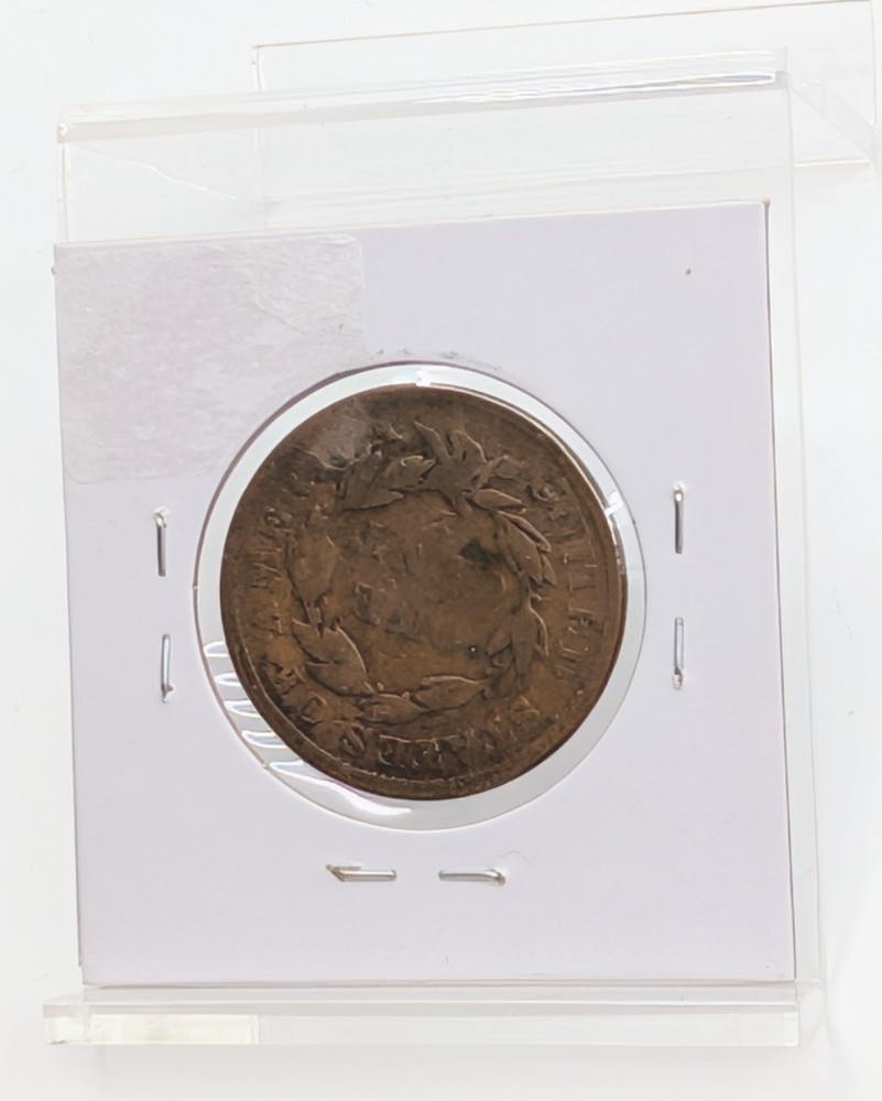 1835- US Coronet Head Large Cent- VG