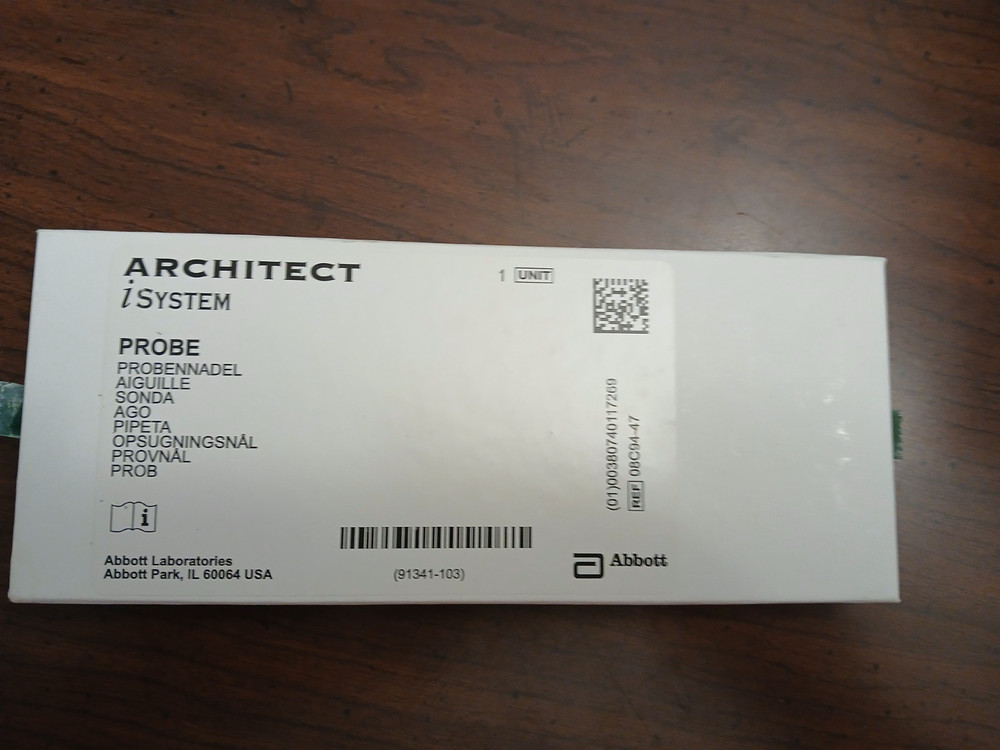 ABBOTT ARCHITECT Probe 08C94-47 For  iSYSTEMS NEW OPEN BOX