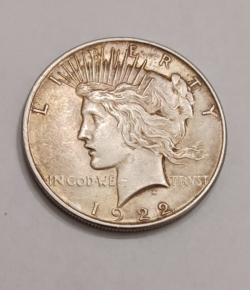 1922 Peace Dollar US Silver Dollar