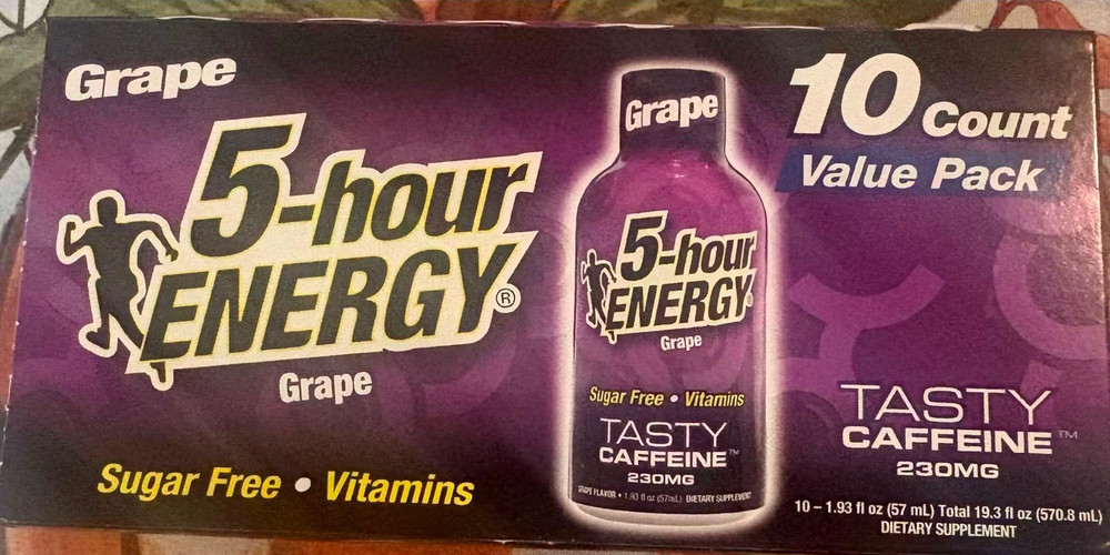 5-hour ENERGY Extra Strength Grape Energy Drink - 10 Pack