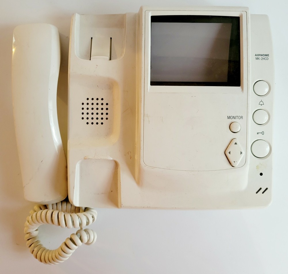 Aiphone MK-2HCD Video Entry Security Intercom System Sub-Station - Not Tested