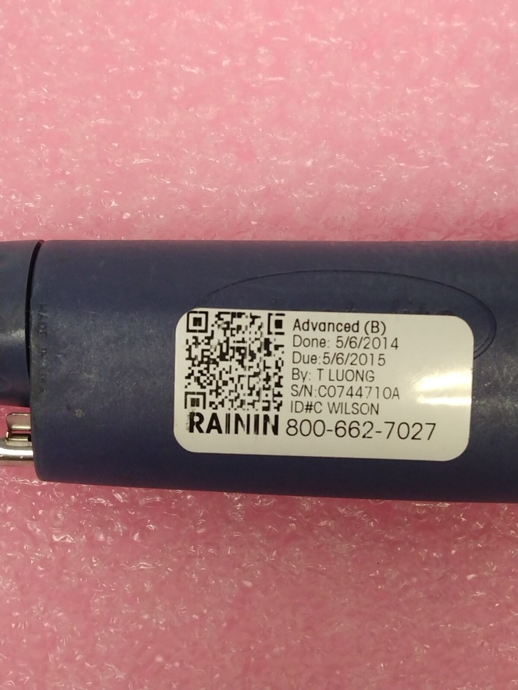 Rainin 2-20uL Pipette