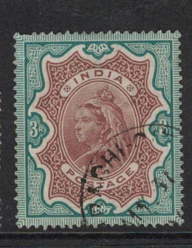 India SG 108 VFU (6dol)