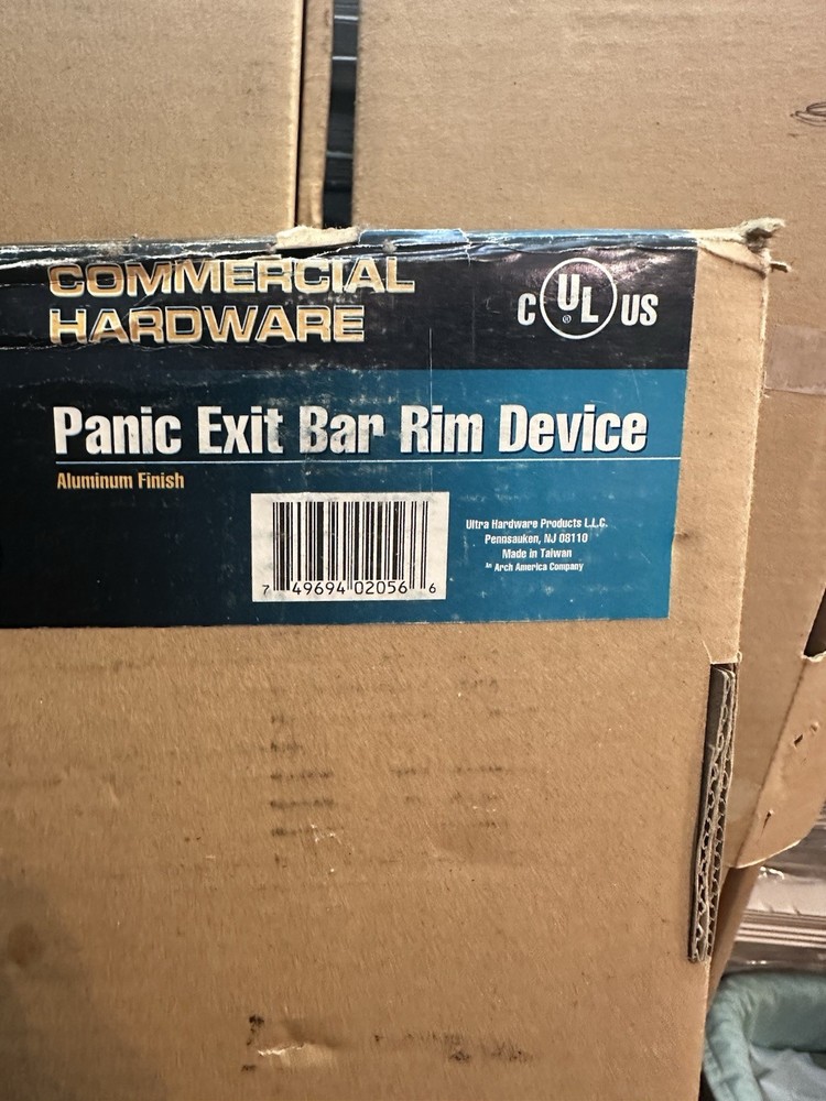 Panic Exit Bar Rim Device Ultra 02047 #8ko