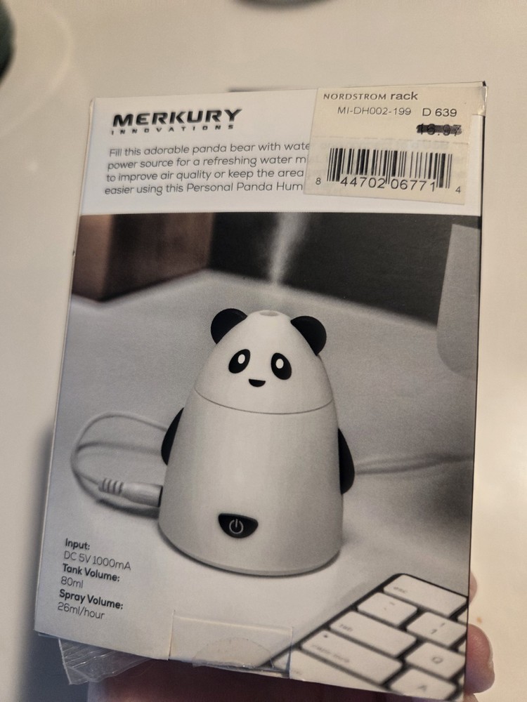 Small Desktop Panda Humidifer USB powered