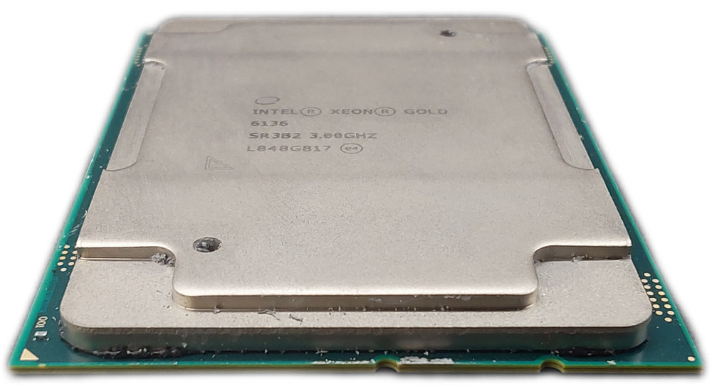 Intel Xeon Gold 6136 SR3B2 3.00GBz 12 Core L848G817 CPU Processor