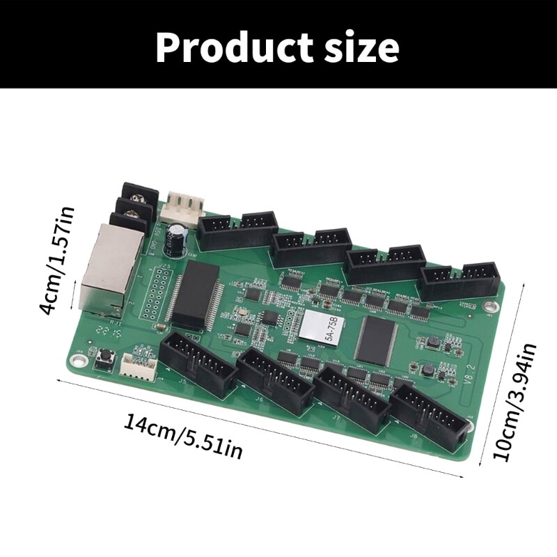JA005433 LED Display Receiving Module Full Color Supporting Multiple Interfaces