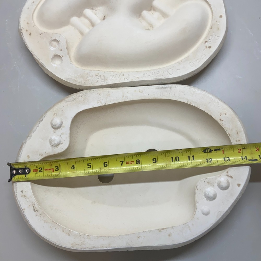 Unbranded Ceramic Slip Casting Mold Ashtray #40