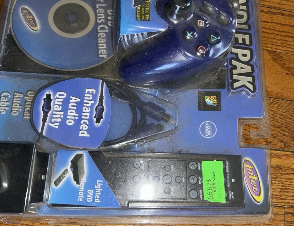 Intec Accessory Controller Bundle Pak for Playstation 2 PS2 Remote -New Sealed