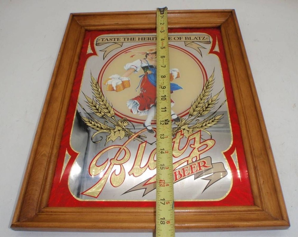 Blatz Beer Mirror Sign