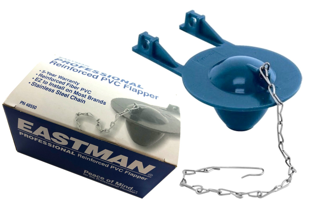 Toilet Tank Basic Kit | Displacement Bag | Replacement Flapper & Dye Tabs
