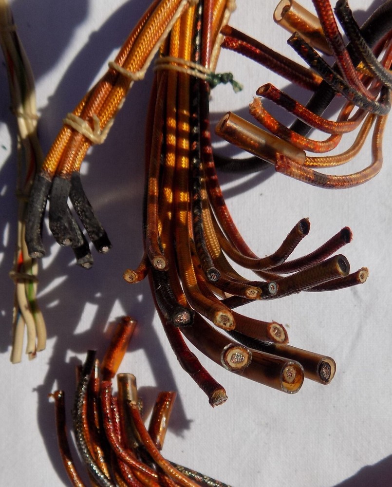 Vintage USA Cloth Wire