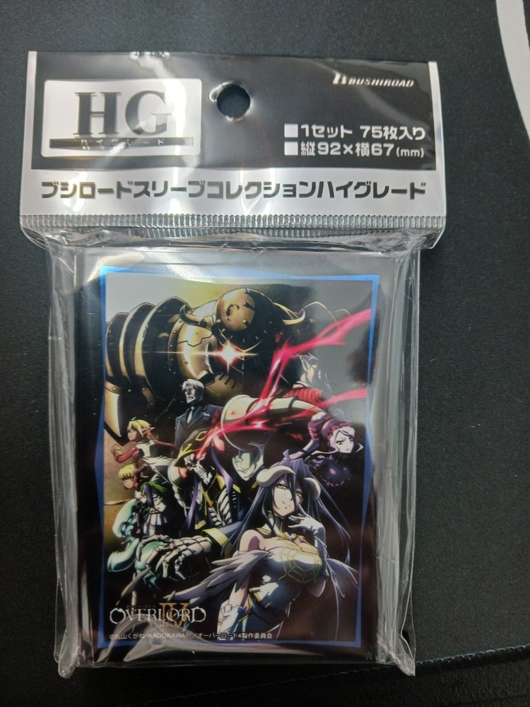 Bushiroad Sleeve Collection Overlord Key Visual 75-Ct Standard Size