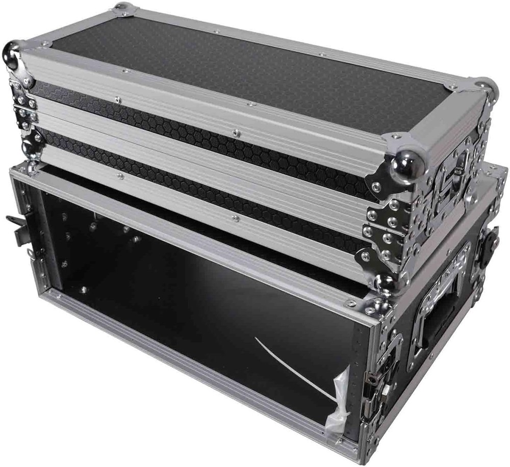 ProX X-4UE 4U Deluxe 14" Deep 19" Width Amp Effects Rack Flight Hard Case