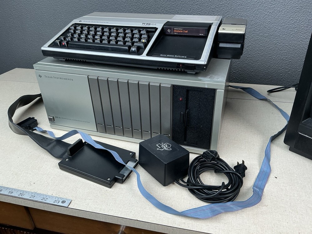 Texas Instruments 99/4A Home Computer w/ PHP1200 Peripheral Expansion System