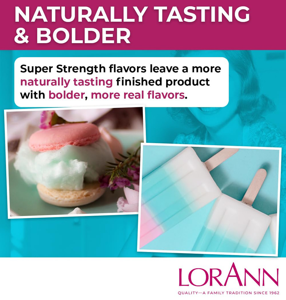 Super Strength Flavoring - Used for Candy Making, Flavoring Extracts, Baking, Ha