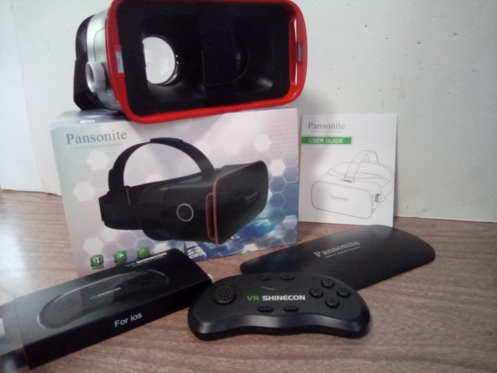 Pansonite Virtual Reality Glasses Model SC-Y006  with Remote Control