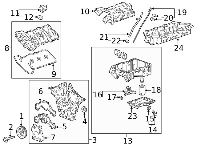 Genuine GM Front Engine Cover Insulator 12653146