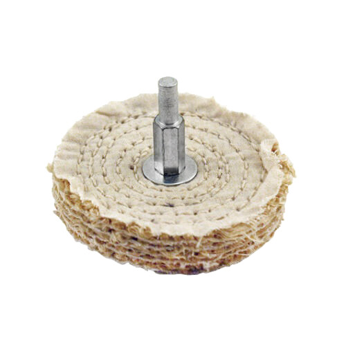 3" Sisal Mounted Buffing Wheel- Polishing Compound Tool