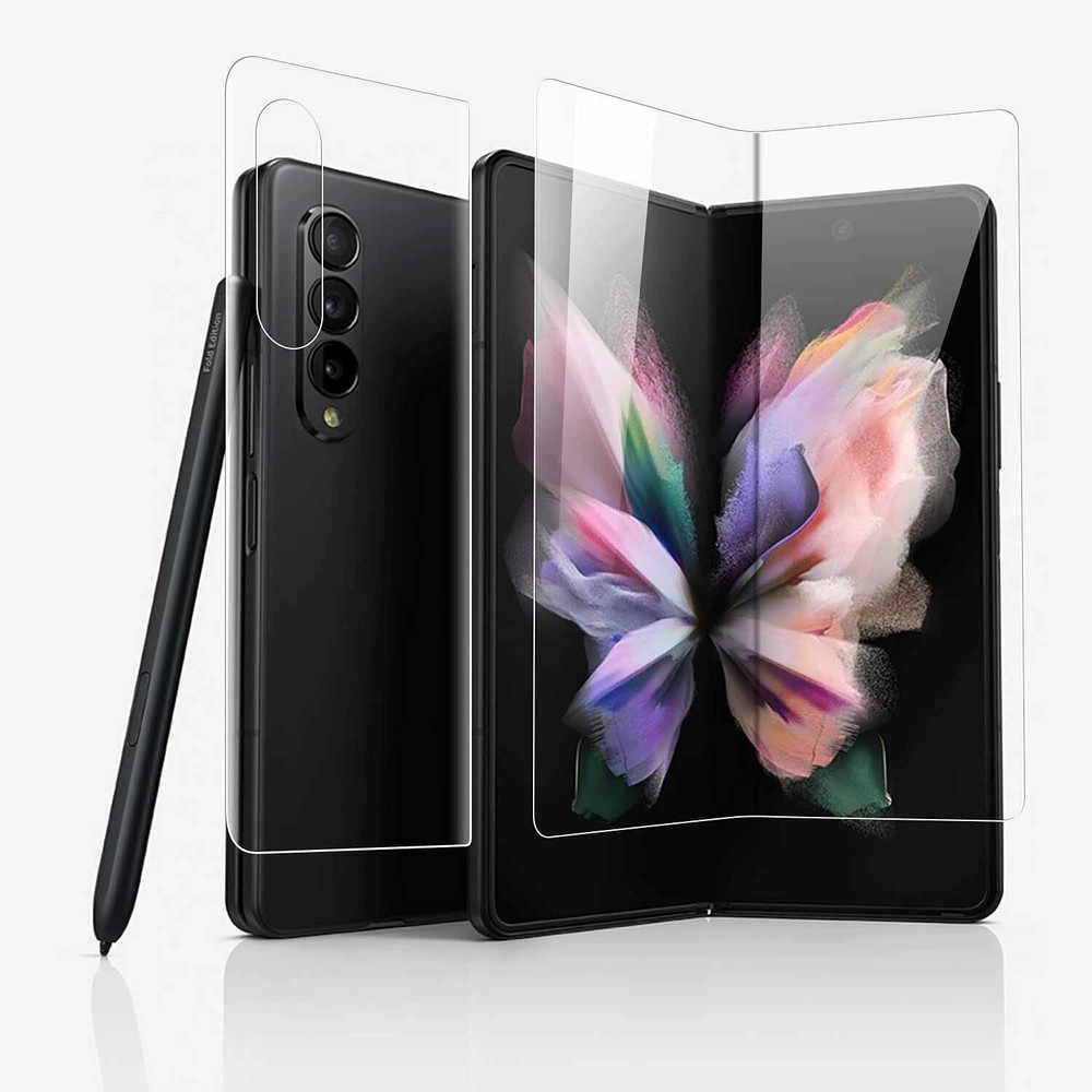 For Samsung Z Fold 7/6/5/4/3 Case Slim HD Hydrogel Screen Protector Replacement