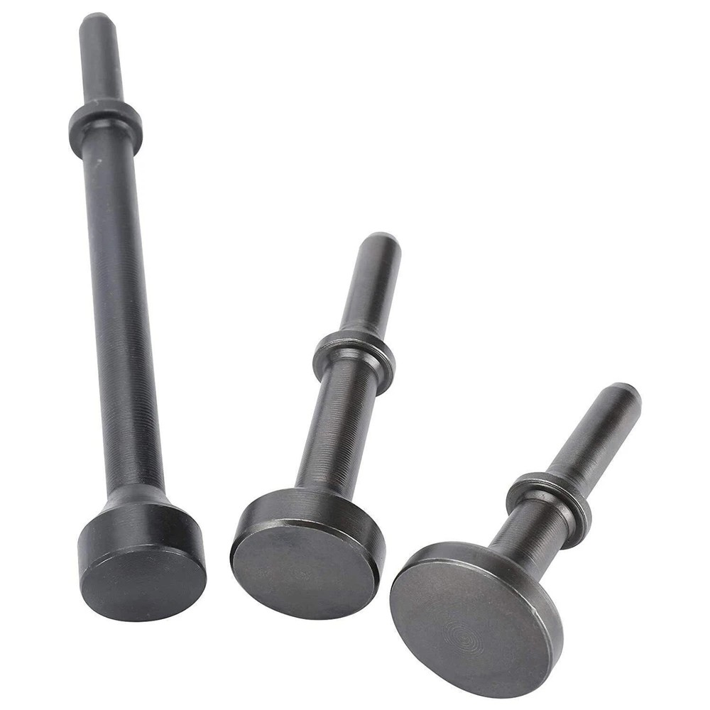 4 Pack Smoothing Pneumatic Air Hammer Bits Air Chisel Bits Tool Set with Spring