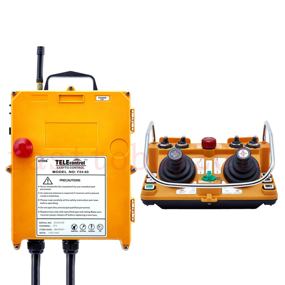 Original UTING F24-60 Joystick Crane Wireless Remote Control Transmitter&Receive