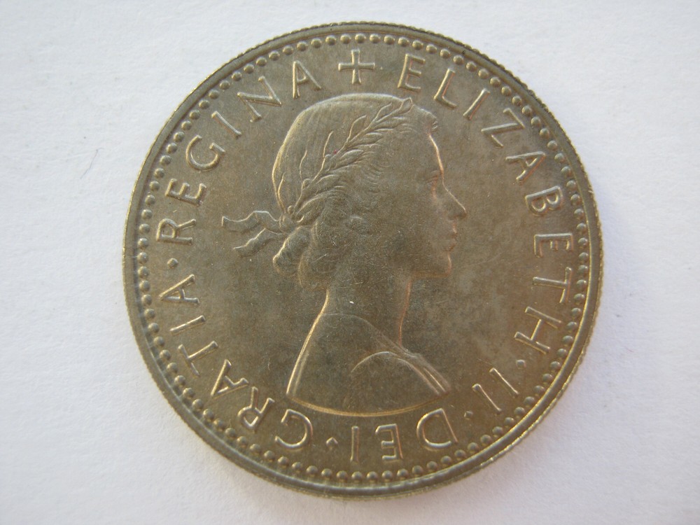 1965 copper nickel Sixpence A UNC