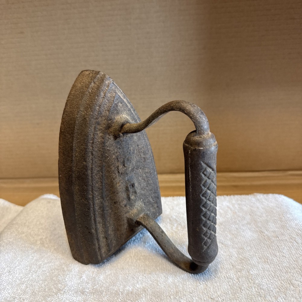 Antique Schreiber & Conchar Cast-Iron Heavy Flat Sad Iron