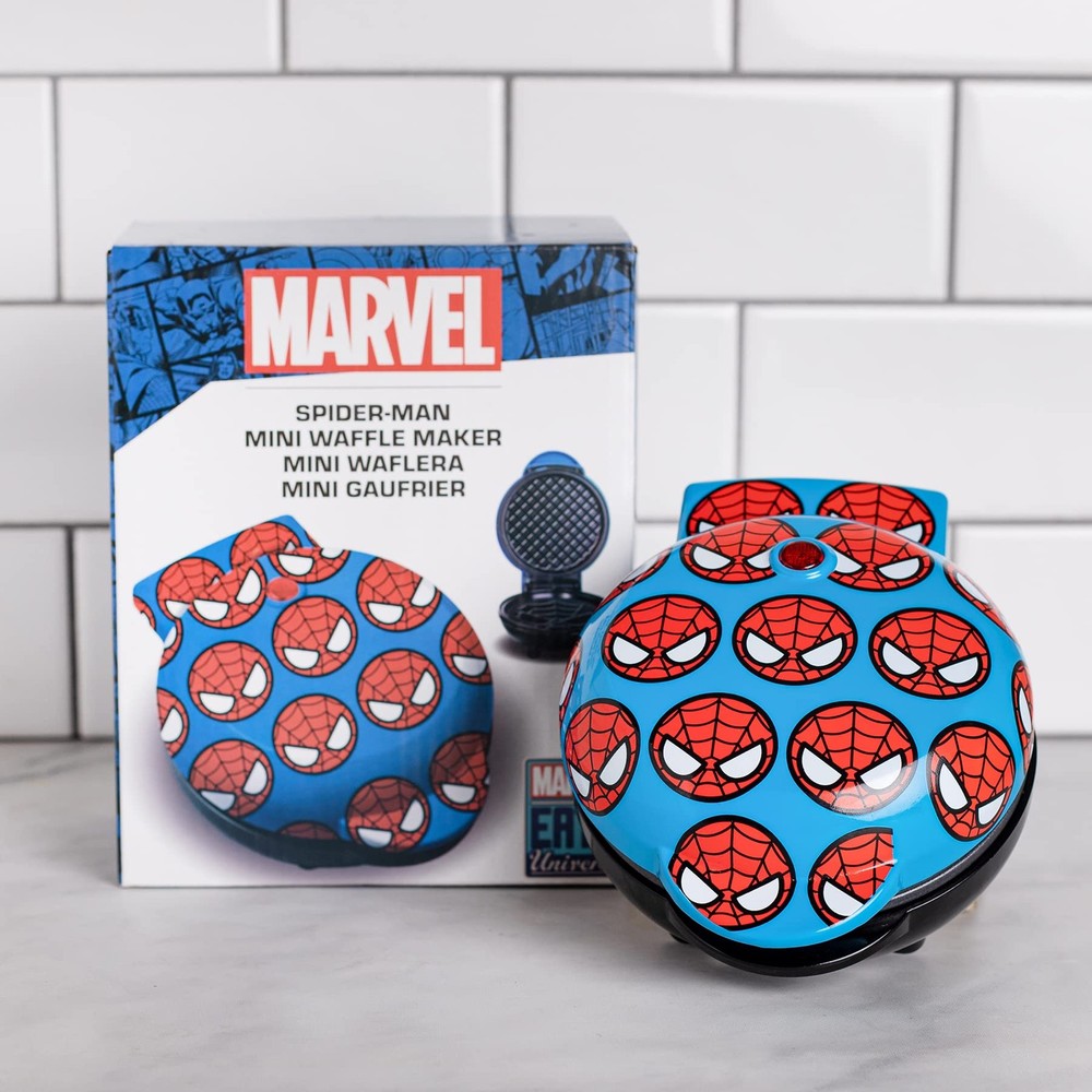 Marvel Spider-Man Mini Waffle Maker - Marvel Kitchen Appliance