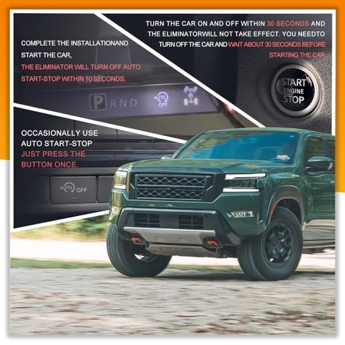 Auto Start Stop Eliminator/Delete/Disable for 2023 2024 Nissan Frontier