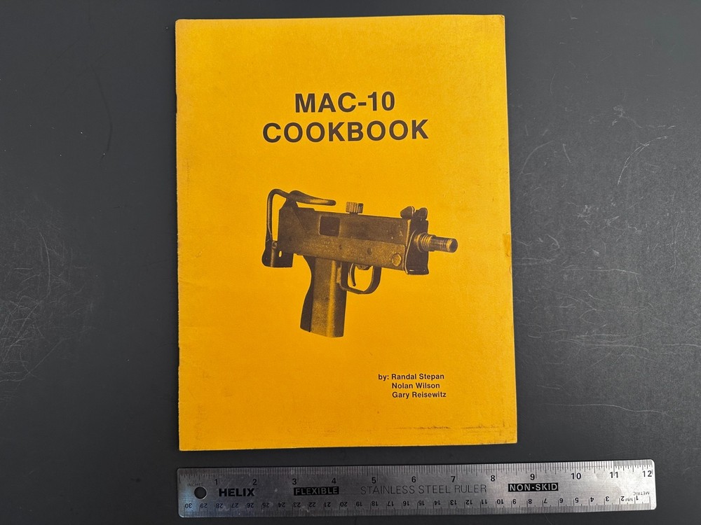 MAC -10 Cookbook Manual & Model Data