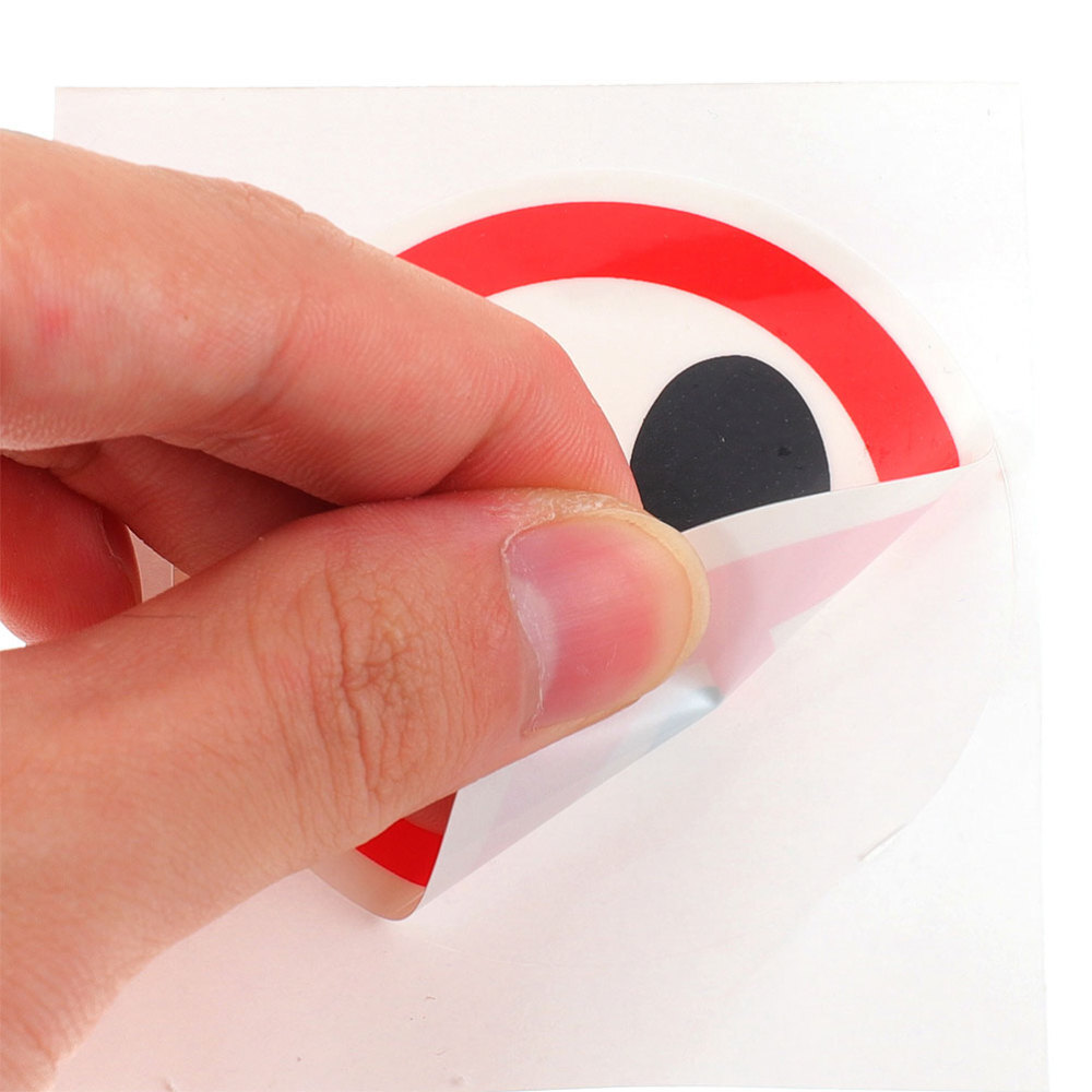 3 Pcs Caution Decal Do Not Step Stickers Safety Warning Round